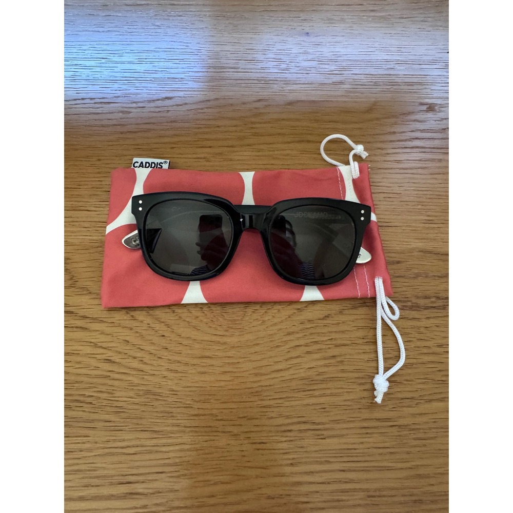 Caddis Eye Appliances Jockamo Black Sunglasses 52-21-145 with Pouch